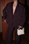 Women's Burgundy Stone Detailed Jacket 1026-0036 - 3