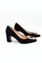 Women's Genuine Leather Heeled Shoes - 2