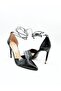 Women's Genuine Leather Heeled Shoes - 3