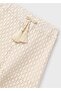 10-16 Years Mayoral Girl Knitted Pants Blazer Suit - Cream - 8