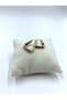 Triangle Model Enameled Earrings