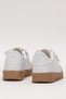 Unisex Velcro Comfortable Lightweight Children's Sports Shoes White - 4