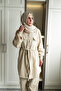 Ravi Muslin Women's Cargo Hajj & Umrah Suit - 2