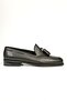 Vittorio genuine leather handmade men's black suede leather loafer - 6