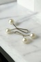 Scarf Shawl Clip White 12 Pieces Pearl Model Clip - Women's Hijab Accessory Needle - 8