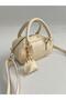Lyon Model Hand and Women's Shoulder Bag Light Cream - 2