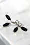 Scarf Shawl Clip Black 12 Pieces Barley Model Clips - Women's Hijab Accessory Needle - 8