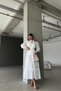 women's long lace detail design dress NBMS42110