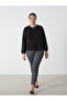 Azestrend New Season Elastic Waist Houndstooth Patterned Women's Trousers - 2