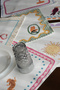 طقم لبادات طاولة Celebrate، 6 قطع، مقاس 45×35 سم