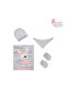 Sweet Surprise Sleeping Bunny Pink 100% Cotton 10-Piece Newborn Hospital Release Set - 8