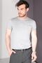 Round Neck Knitwear Men's Cotton T-Shirt - 3