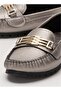 Women's Light Sole Daily Comfortable Ballerinas PLATINUM - 5