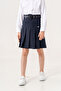 Girl's Belted Pleated Skirt with Shorts 6202 - 2