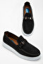 Full Orthopedic Gel Poly Sole Black Classic Men's Shoes - 3