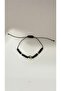 Black Macrame Bracelet with Evil Eye Beads – Adjustable & Water Resistant - 3