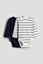 2-pack long-sleeved bodysuits - 2