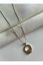 Zircon Stone Design Steel Necklace - 3