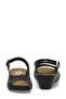 162750 .Z5Fx Black Women's Flat Sandals - 5