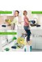 2 In 1 Sponge Rack Shelf Soap Detergent Dispenser Pump, Large Capacity With Sponge, 1 Hand Operation - 7