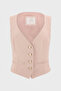 Regular Fit V-Neck Logo Button Vest - Matea W5Rh85Wgx02 F6K9 - 5