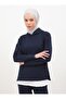 Slit Tracksuit Set - Navy Blue - Por La Cara - 2