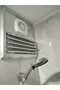 Chrome Bathroom Grille with Fan Aluminum 50*50cm Q125 Fan 155 M3 - 3