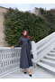 Women's Summer Button Long Slim Denim Dress