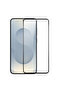 واقي زجاجي كامل متوافق مع هاتف Samsung Galaxy S25 5D Glas - شفاف