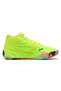 Court Pro Marble Men's Yellow Basketball Shoes - 6