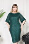 PUL PAYET BLACK EVENING DRESS, SPECIAL DAYS, WEDDING ELITE TREND, NEW, BOAT NECK, ZAR PAYET - 7