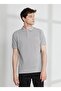 Polo Neck Gray - White Men's T-Shirt 4A 9000000003