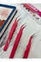 Sticker Tweezers Curved Tip Dark Pink/Decal/Washi Tape/Sticker/Bullet Journal/Notebook Embellishment - 6