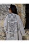 100% Cotton Muslin Woven Ethnic Elephant Pattern Kimono Robe Dressing Gown Beach Clothing