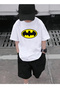 Quality Cotton Combed Unisex Boy Girl Child Printed Tshirt 5 6 7 8 9 10 11 12 13 14 Years Batman