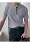 Men's Dumangri Corded Crew Neck Knitwear T-Shirt - 2