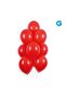 10" 100 L Red Balloon Single Color