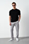 Terry Fabric Regular Fit Crew Neck T-Shirt - 2