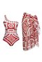 One Shoulder Pareo Swimsuit