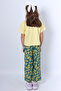 Girl's Double Suit Printed Oversize Spanish Leg E15 - 5