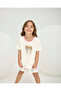 8834 Girl's Printed Pajama Set