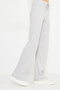 Gray High Waist, Wide Leg Camisole Fabric Women's Trousers - 3