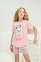 8850 Girl's Printed Shorts Suit - 3