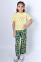 Girl's Double Suit Printed Oversize Spanish Leg E15 - 2