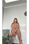 Women's Two-Piece Tracksuit Set Zip-Up Top and Bottom Tracksuit Set Embroidered 2-Thread Lycra - 4