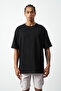 Oversize Dikiş Detaylı Premium Basic T-Shirt