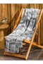 Lcw Stripe Detailed Fringed Loincloth Towel 90X165 cm
