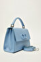 Printed Small Leather Handbag - 3