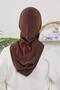 Four Seasons Women's Instant Bonnet with Visor and Concealer Feature, Brown, B-88O - 7