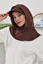 Four Seasons Women's Instant Bonnet with Visor and Concealer Feature, Brown, B-88O - 4